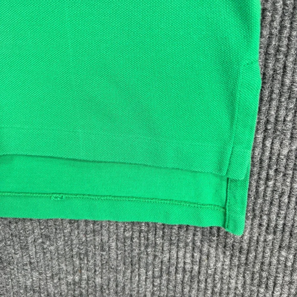 Polo Ralph Lauren Shirt Mens Large Green Short Sleeve Casual Comfort Golf